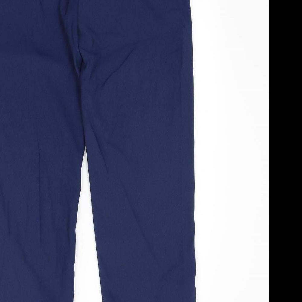Peace Womens Blue   Trousers  Size 14 L28 in