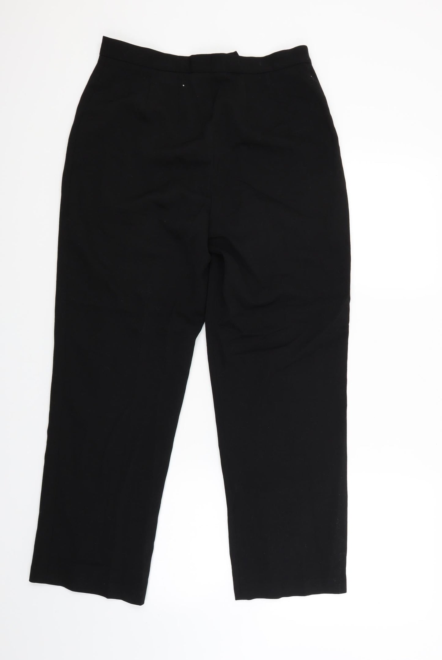 CC Womens Black   Trousers  Size 12 L27 in