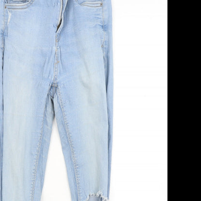 New Look Womens Blue  Denim Skinny Jeans Size 10 L27 in