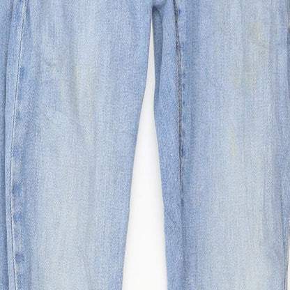 Marks and Spencer Mens Blue  Denim Skinny Jeans Size 28 L33 in