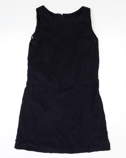 Preworn Womens Blue  Corduroy A-Line  Size M