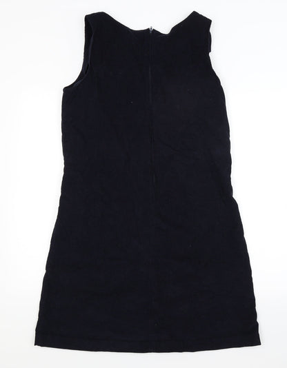 Preworn Womens Blue  Corduroy A-Line  Size M