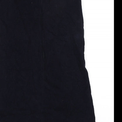 Preworn Womens Blue  Corduroy A-Line  Size M