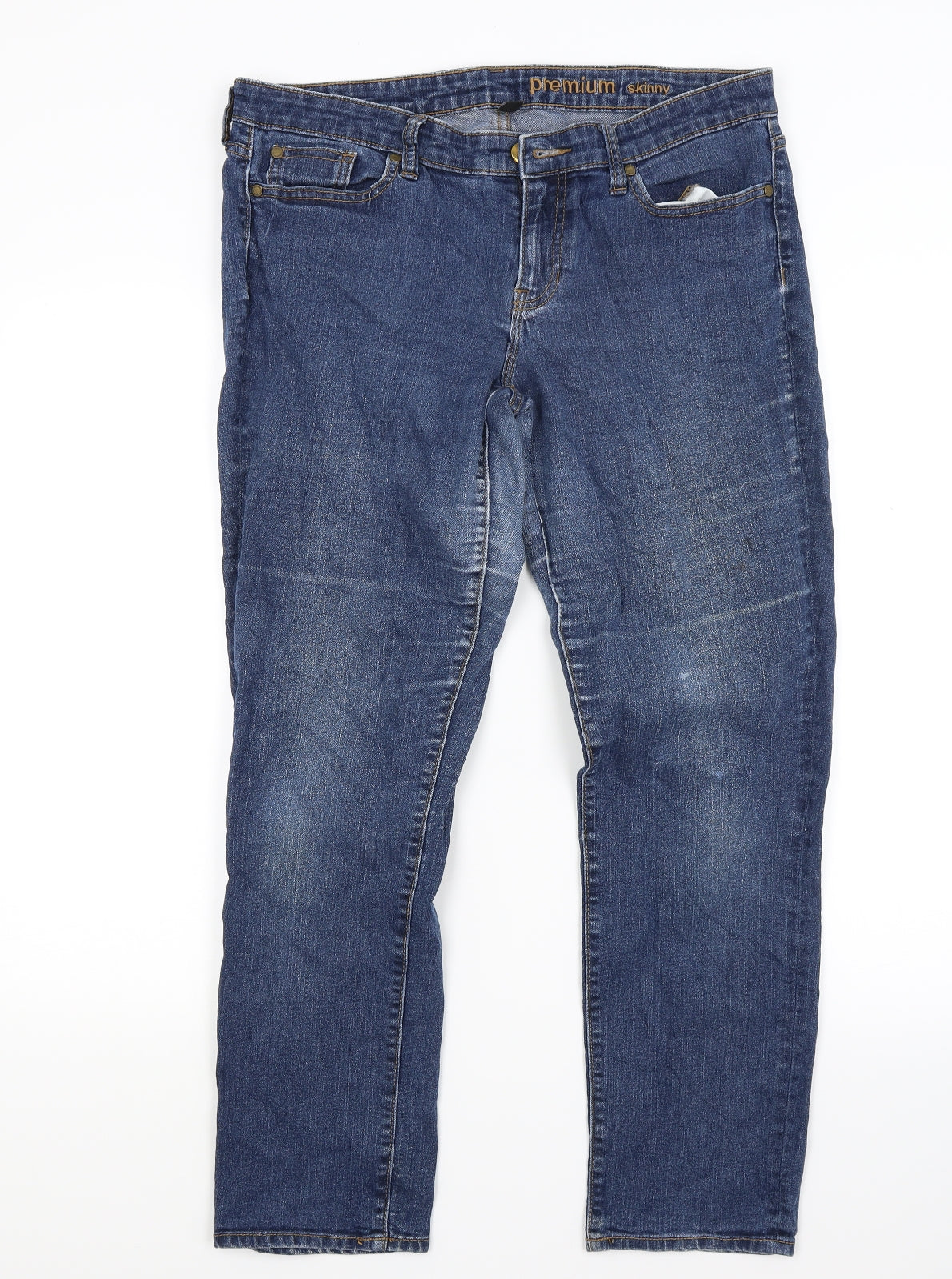 Gap Girls Blue  Denim Skinny Jeans Size 12 Years