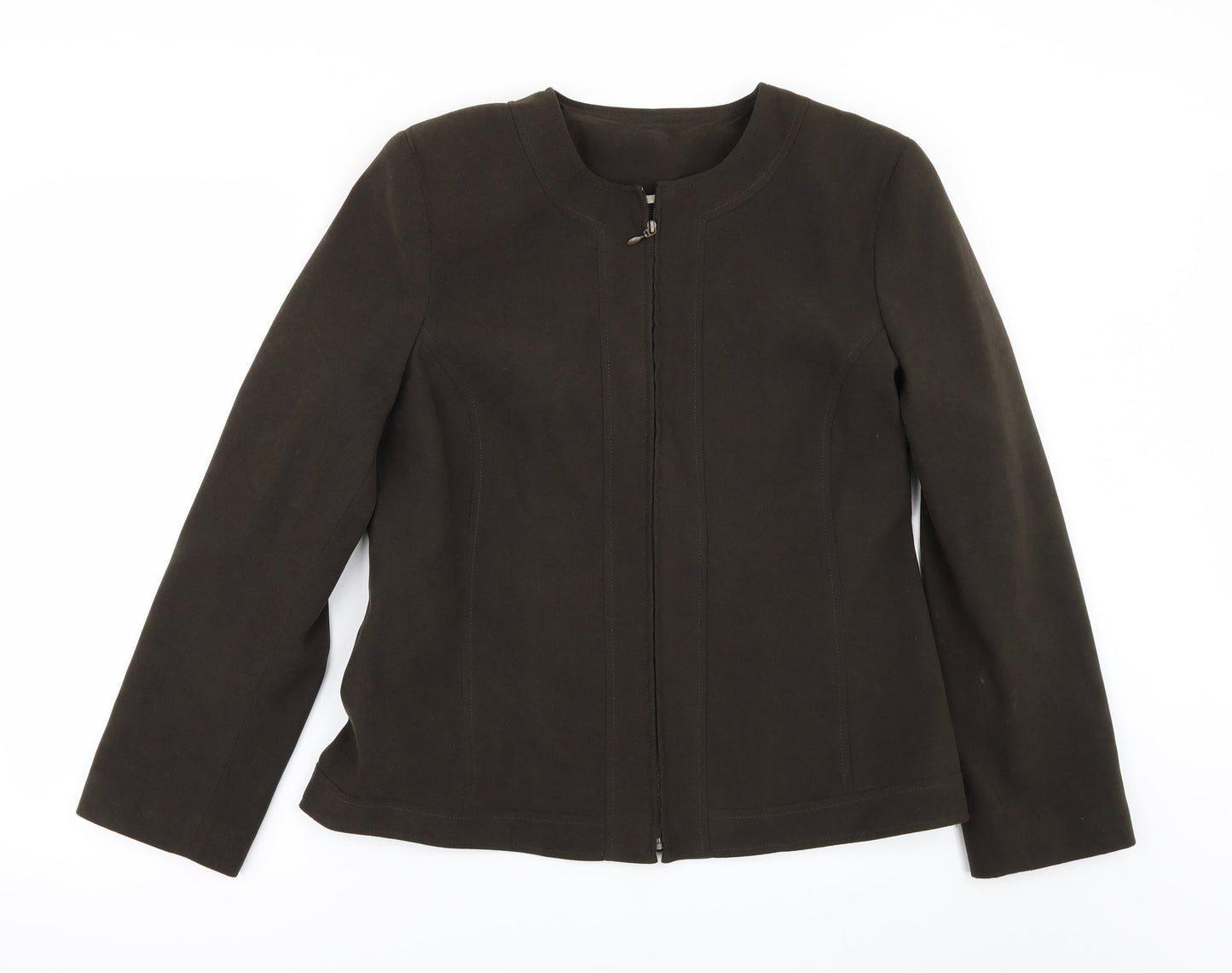 Womens UK Size 14 Berkertex Green Jacket