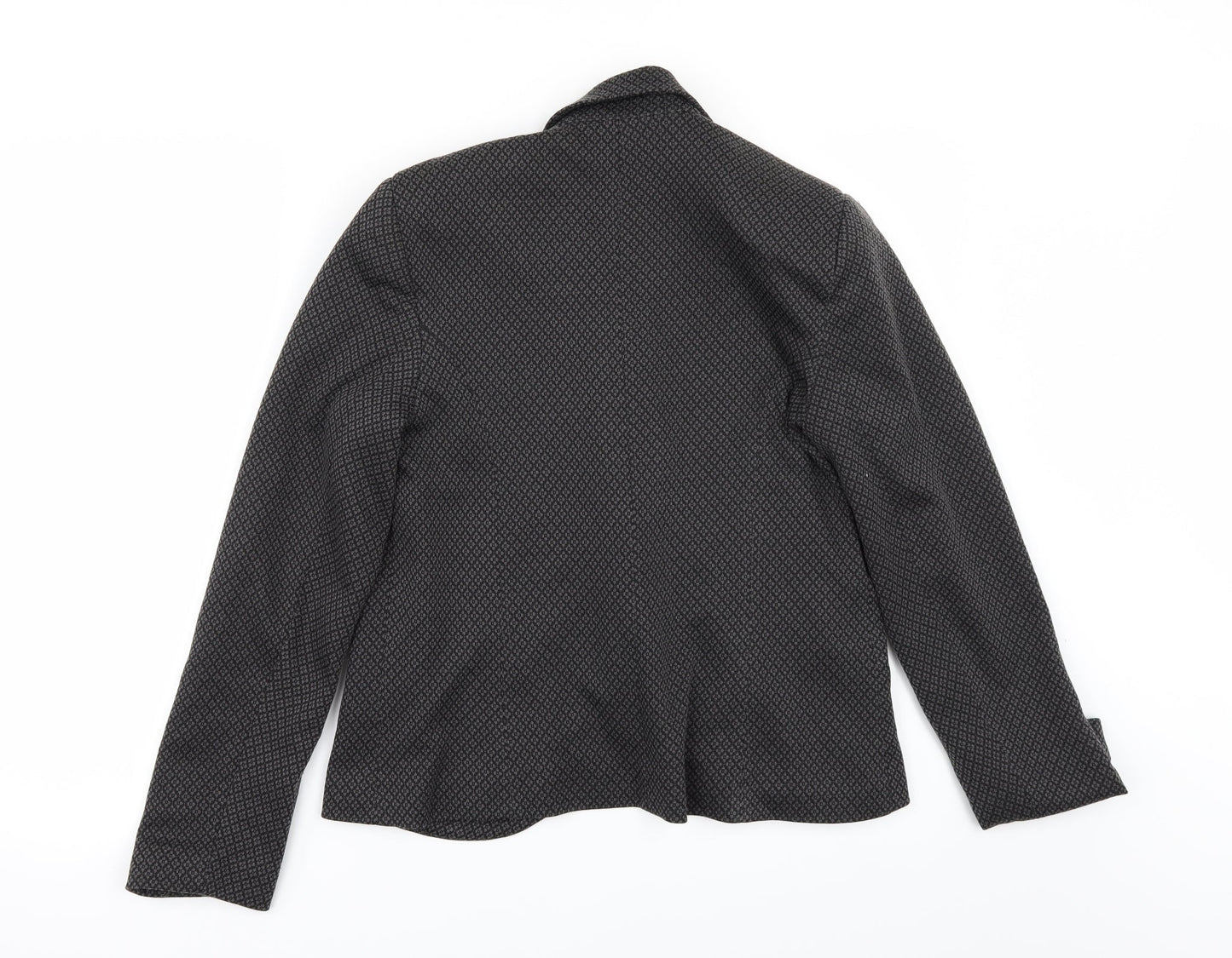 Primark Womens Grey Geometric  Jacket  Size 14