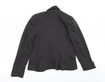 Primark Womens Grey Geometric  Jacket  Size 14