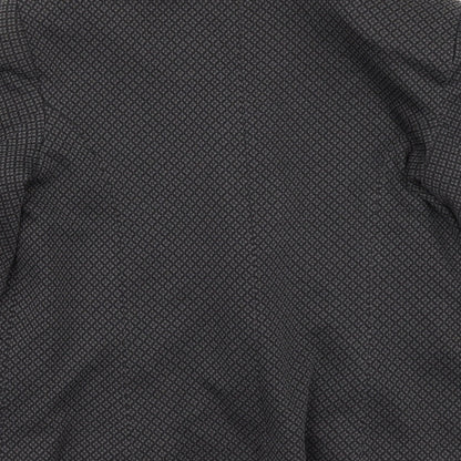 Primark Womens Grey Geometric  Jacket  Size 14