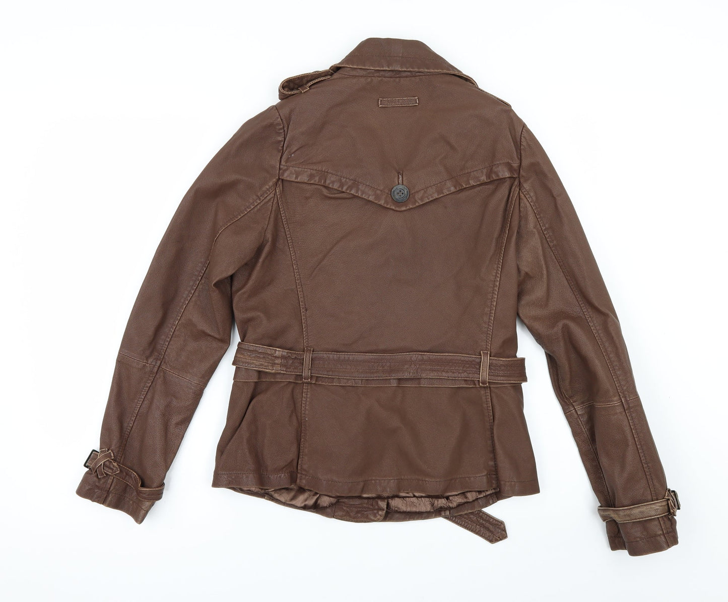 Primark Womens Brown   Jacket  Size 10  - DISTRESSED