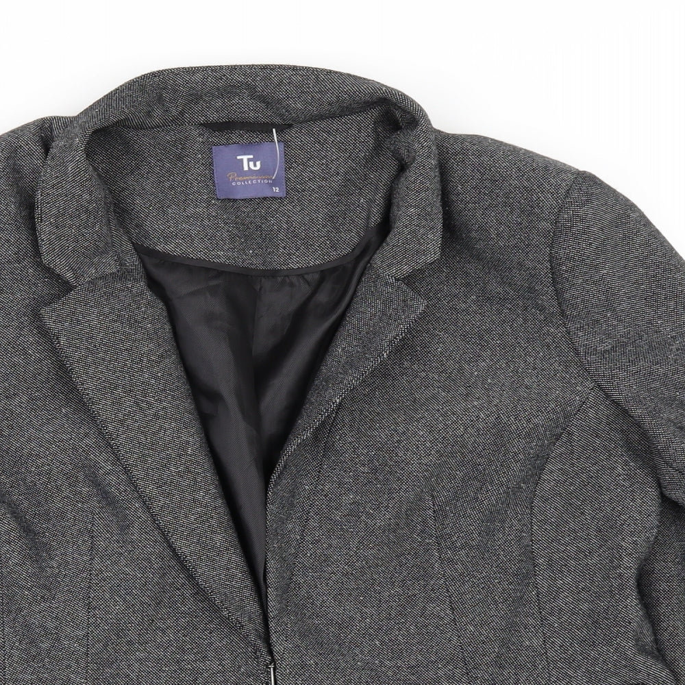 TU Womens Grey   Jacket  Size 12