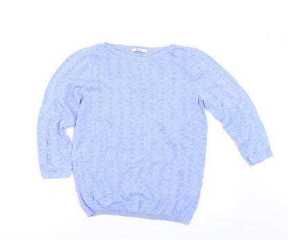 George Womens Blue   Pullover Jumper Size 10