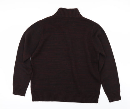 George Mens Red   Pullover Jumper Size L