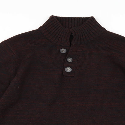 George Mens Red   Pullover Jumper Size L