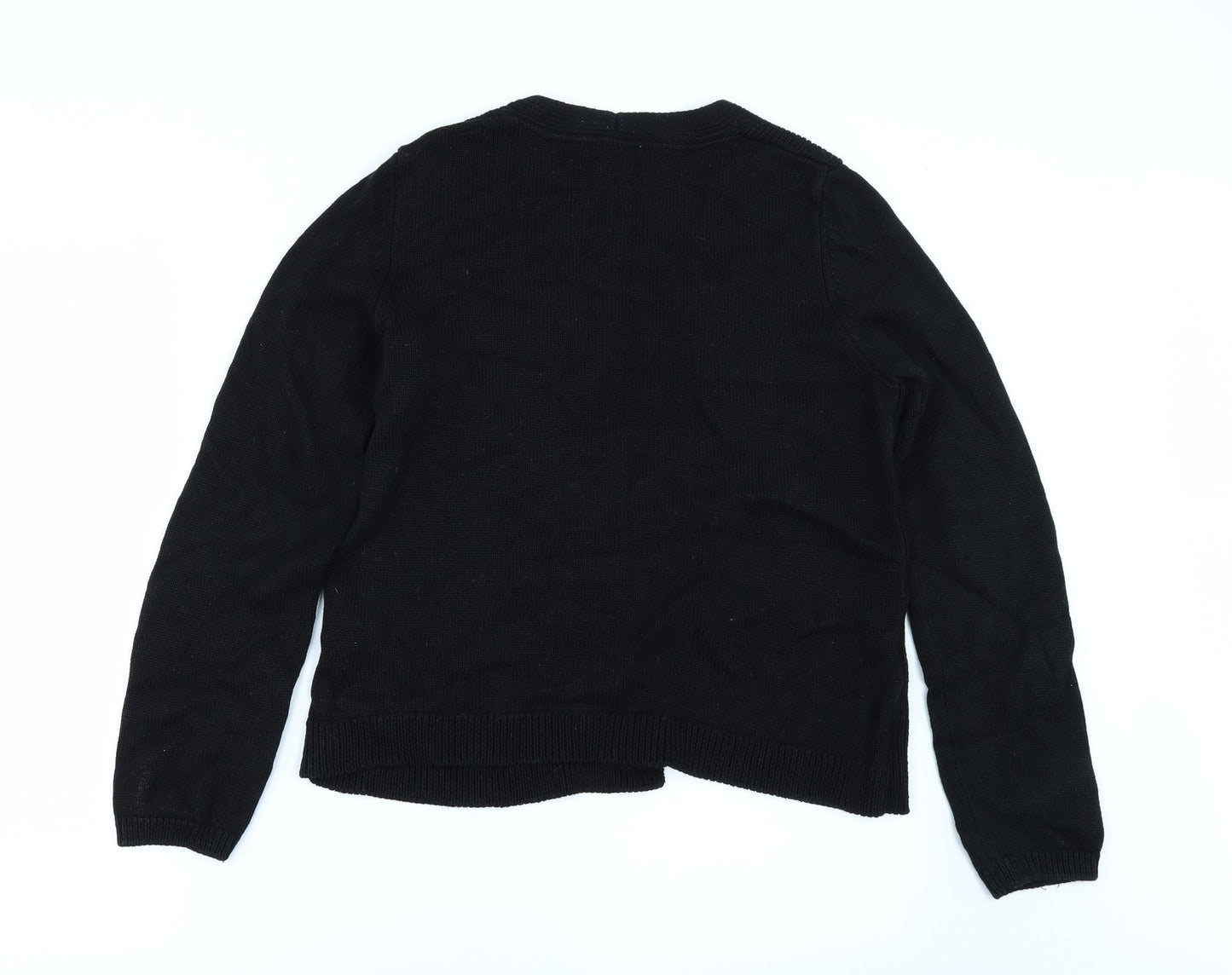 H&M Womens Black   Cardigan Jumper Size M