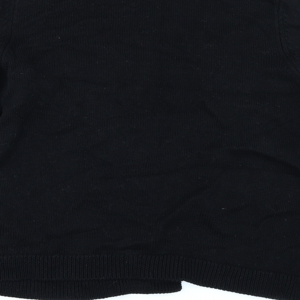 H&M Womens Black   Cardigan Jumper Size M