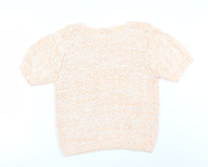 Debenhams Womens Orange   Pullover Jumper Size M