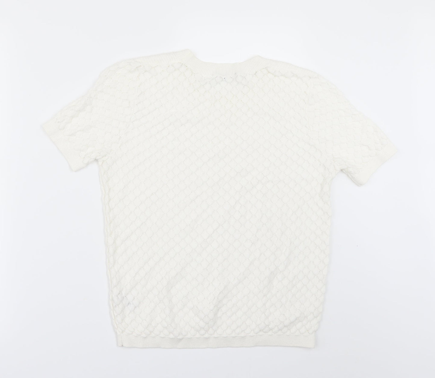 TU Womens White   Pullover Jumper Size 10