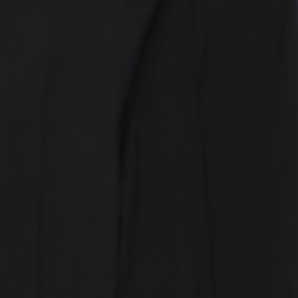 Womens UK Size 14 BM Regular Fit  Black Trousers