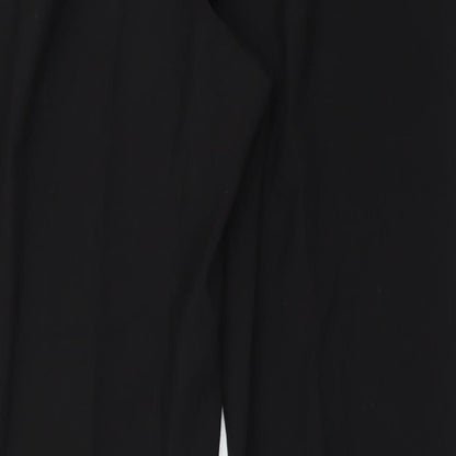 Womens UK Size 14 BM Regular Fit  Black Trousers