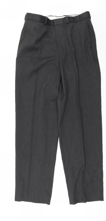 Marks and Spencer Mens Grey   Trousers  Size 32 in L31 in