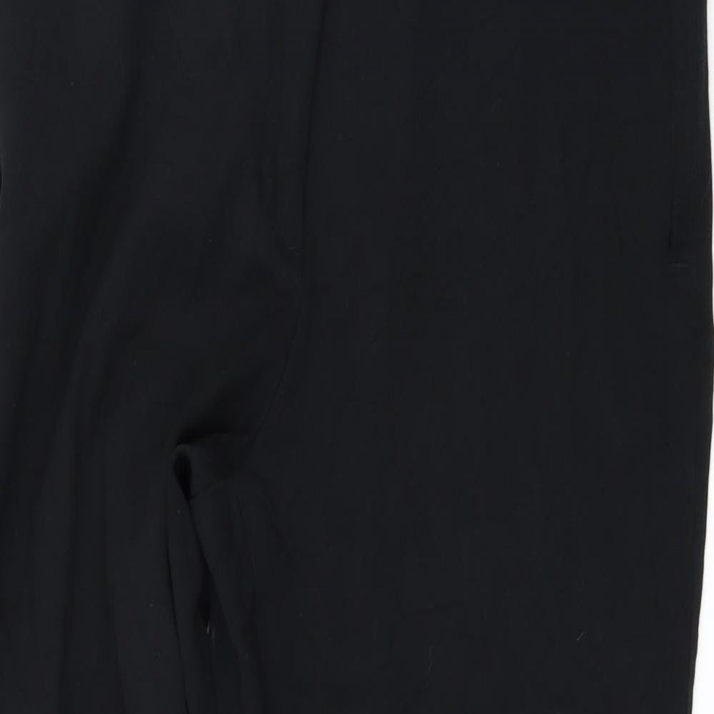 Marks and Spencer Mens Black   Trousers  Size 16 L29 in