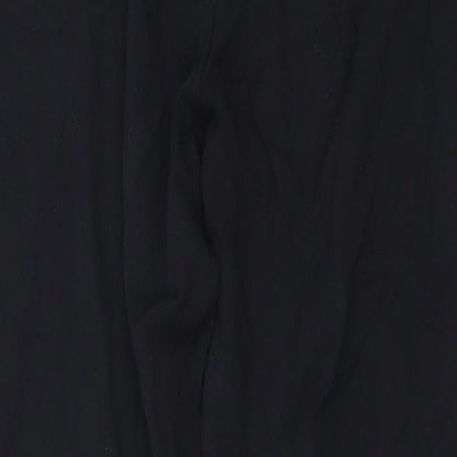 Marks and Spencer Mens Black   Trousers  Size 16 L29 in