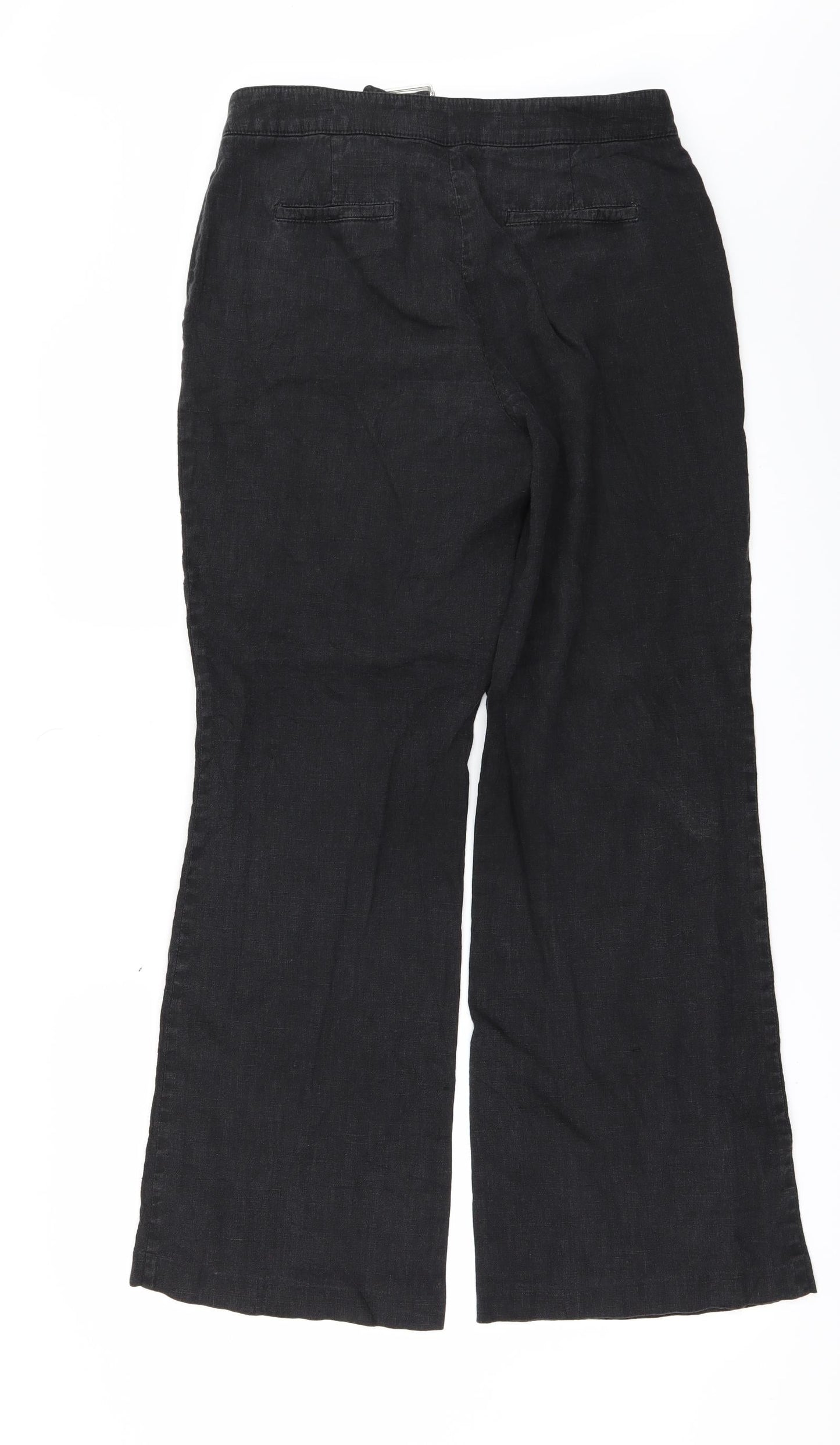Womens UK Size 14 Marks and Spencer Regular Fit  Beige Trousers