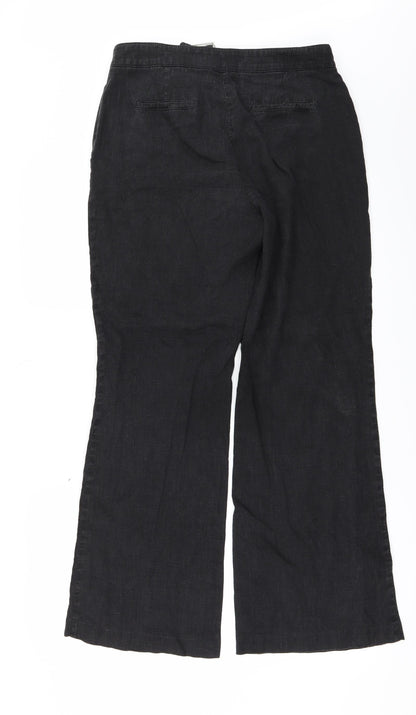 Womens UK Size 14 Marks and Spencer Regular Fit  Beige Trousers