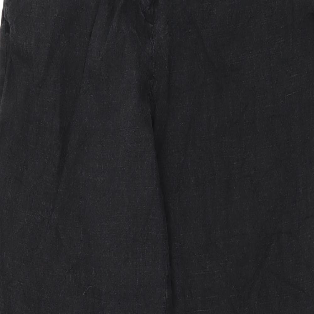 Womens UK Size 14 Marks and Spencer Regular Fit  Beige Trousers