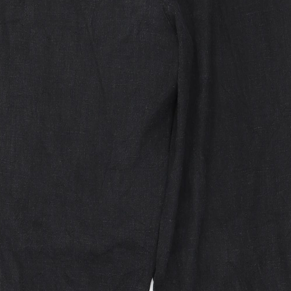 Womens UK Size 14 Marks and Spencer Regular Fit  Beige Trousers