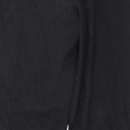 Womens UK Size 14 Marks and Spencer Regular Fit  Beige Trousers