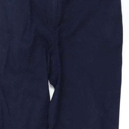 Mango Womens Blue   Trousers  Size 6 L30 in