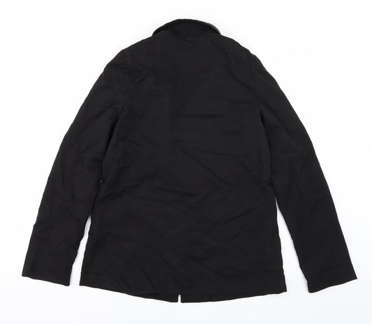 Womens UK Size 10 H&M Black Jacket