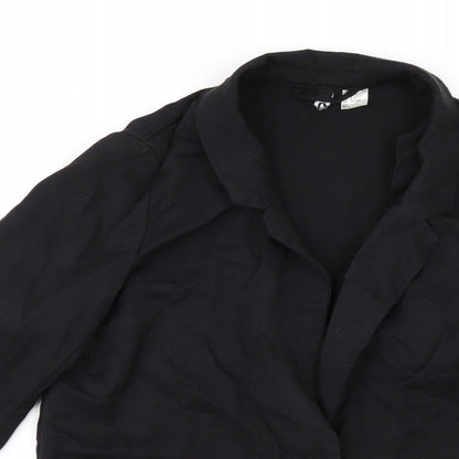 Womens UK Size 10 H&M Black Jacket