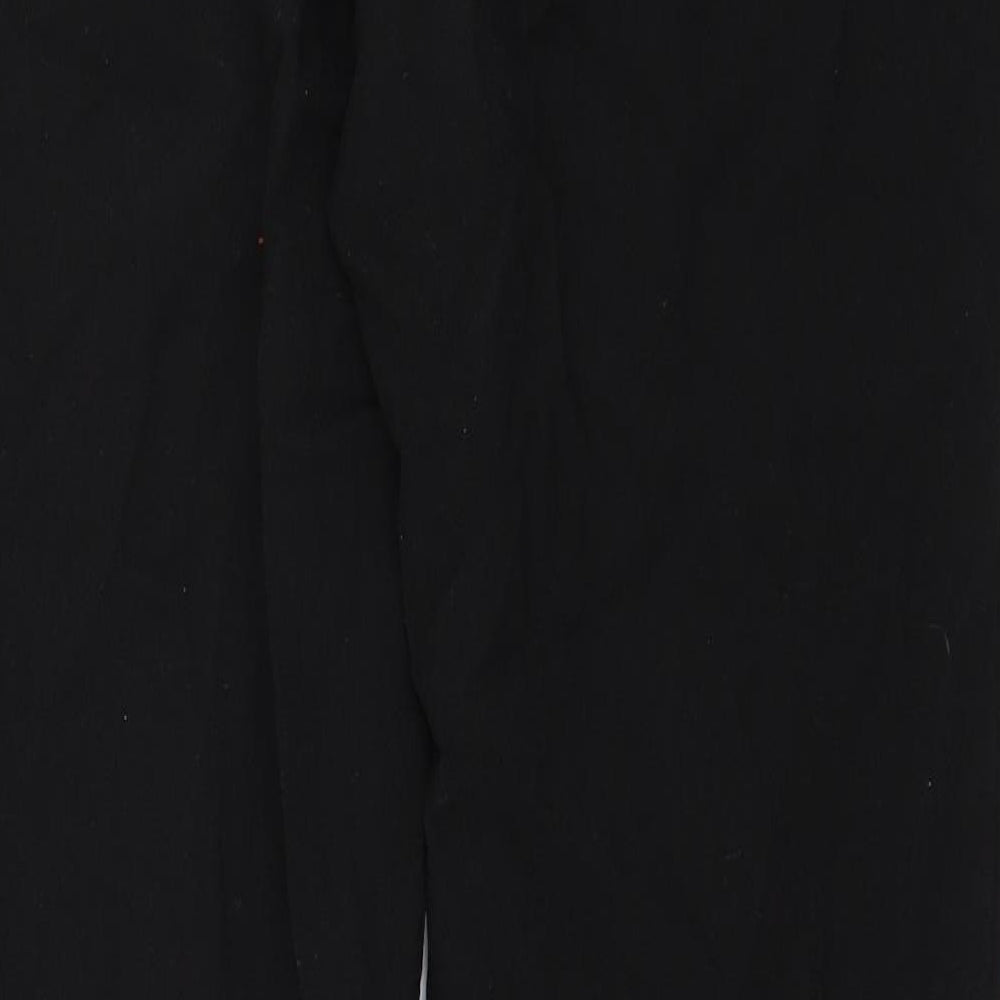 Womens UK Size 12 ASOS Regular Fit  Black Trousers