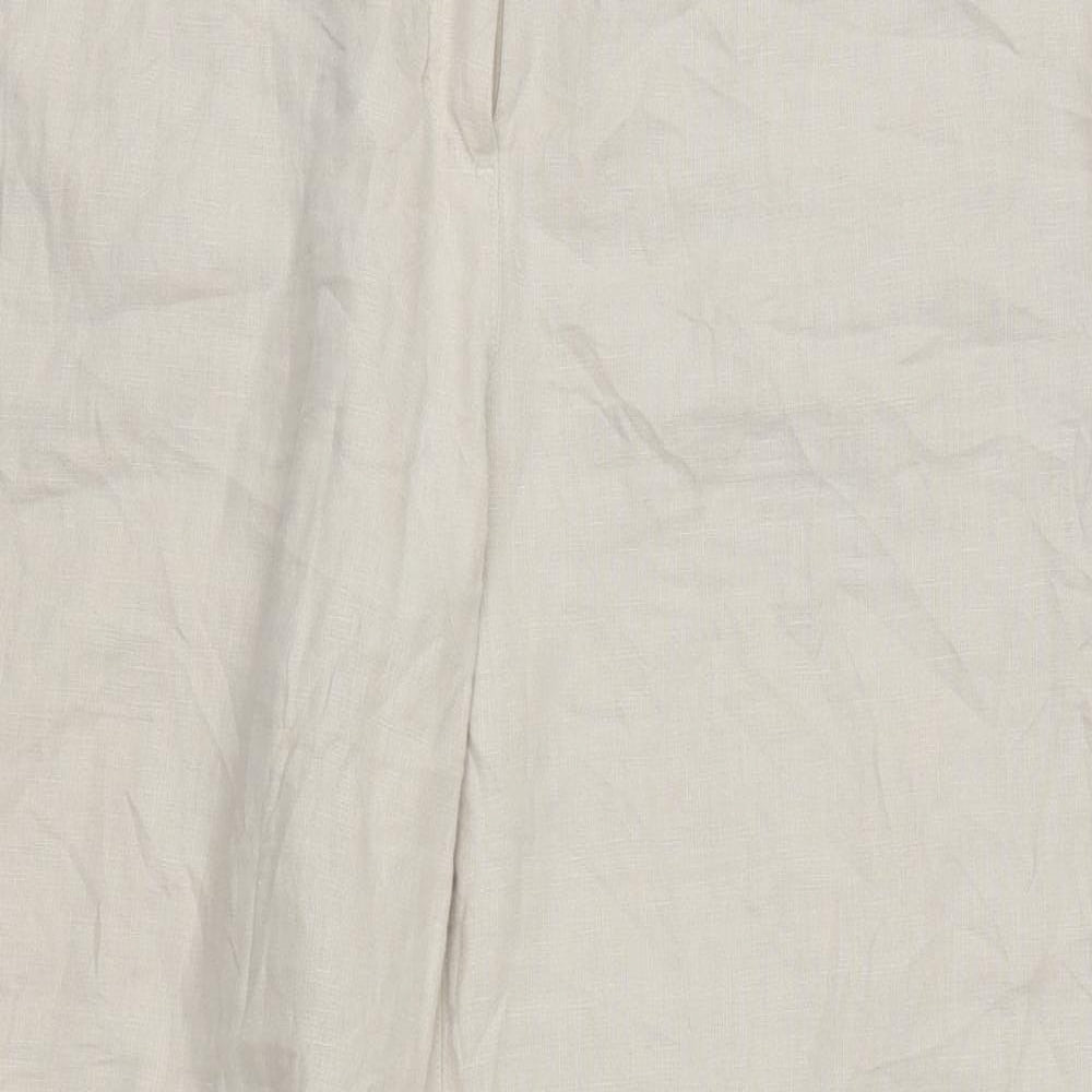 Womens UK Size 16 NEXT Regular Fit  Beige Trousers