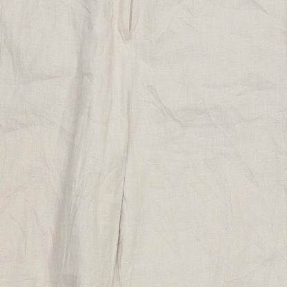 Womens UK Size 16 NEXT Regular Fit  Beige Trousers