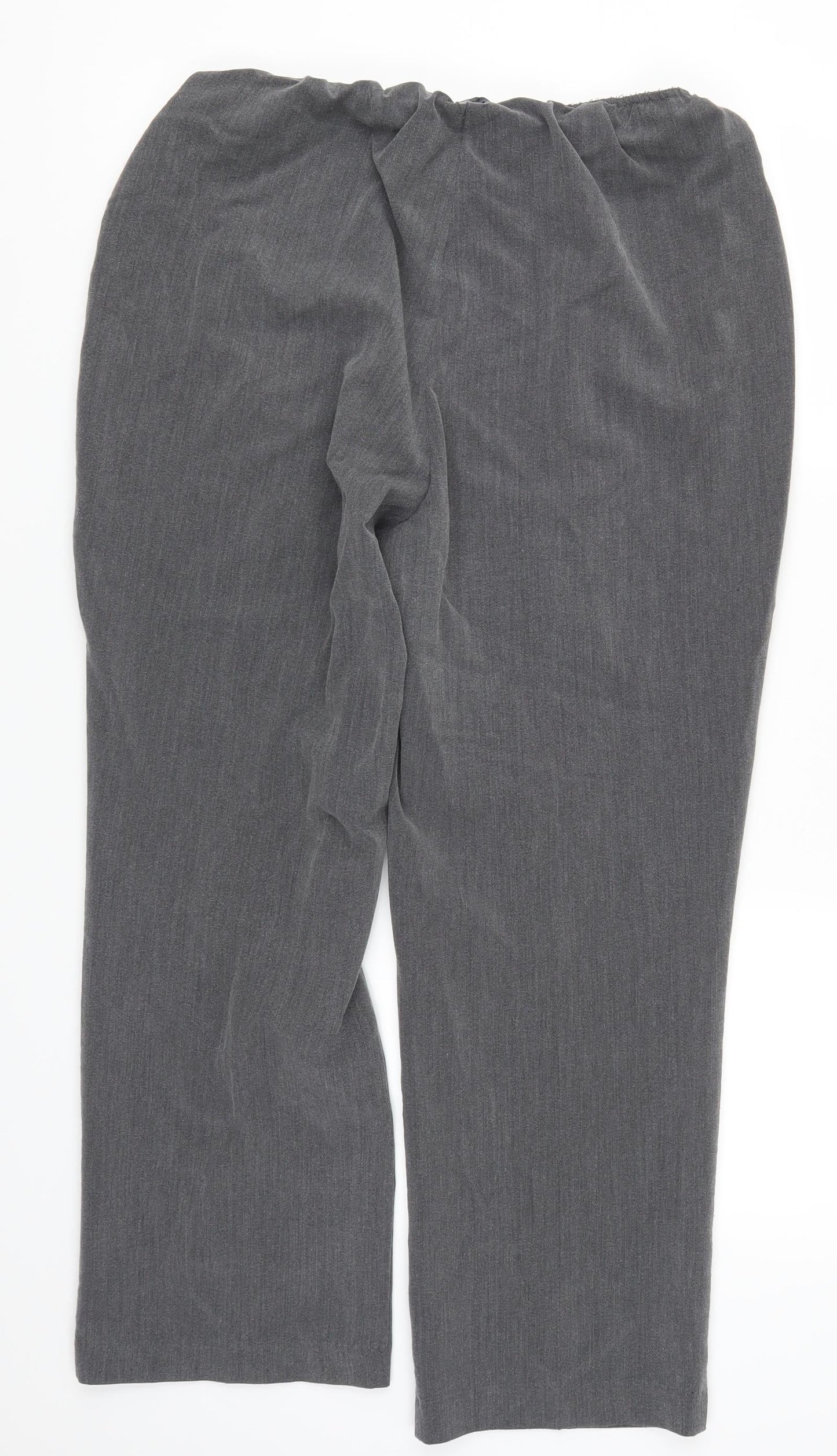 Womens UK Size 18 Classic Regular Fit  Grey Trousers