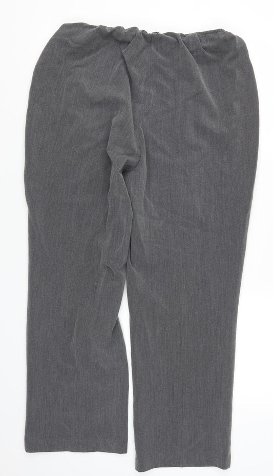 Classic Womens Grey   Trousers  Size 18 L26 in