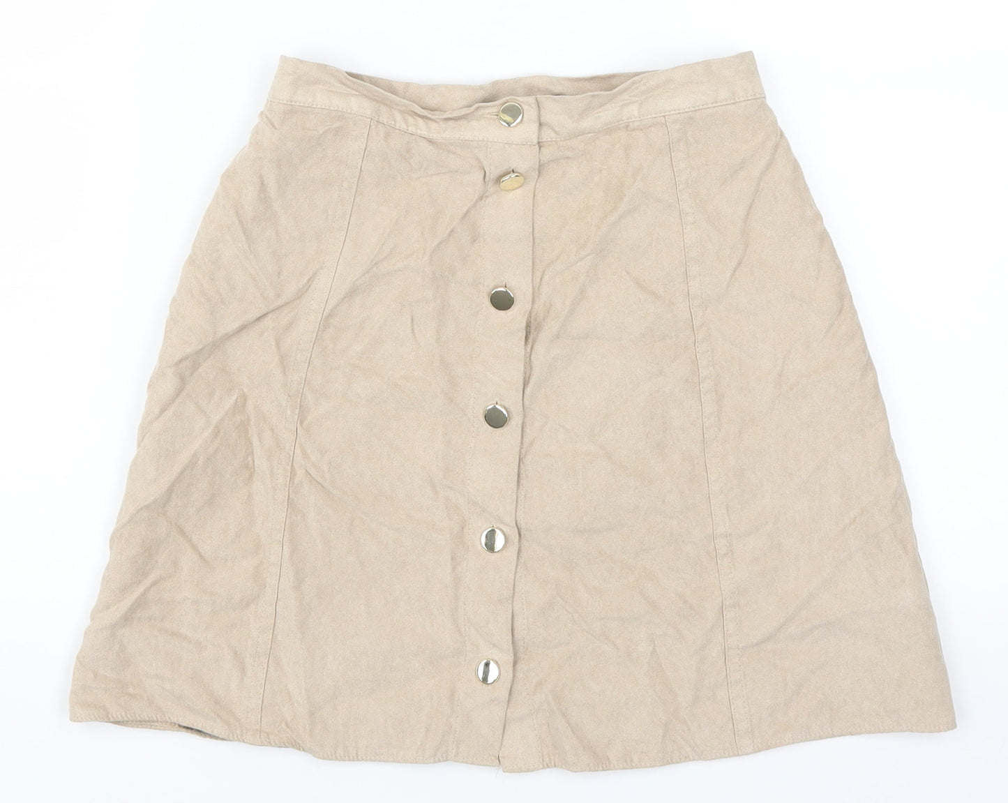 Atmosphere Womens Beige   A-Line Skirt Size 8