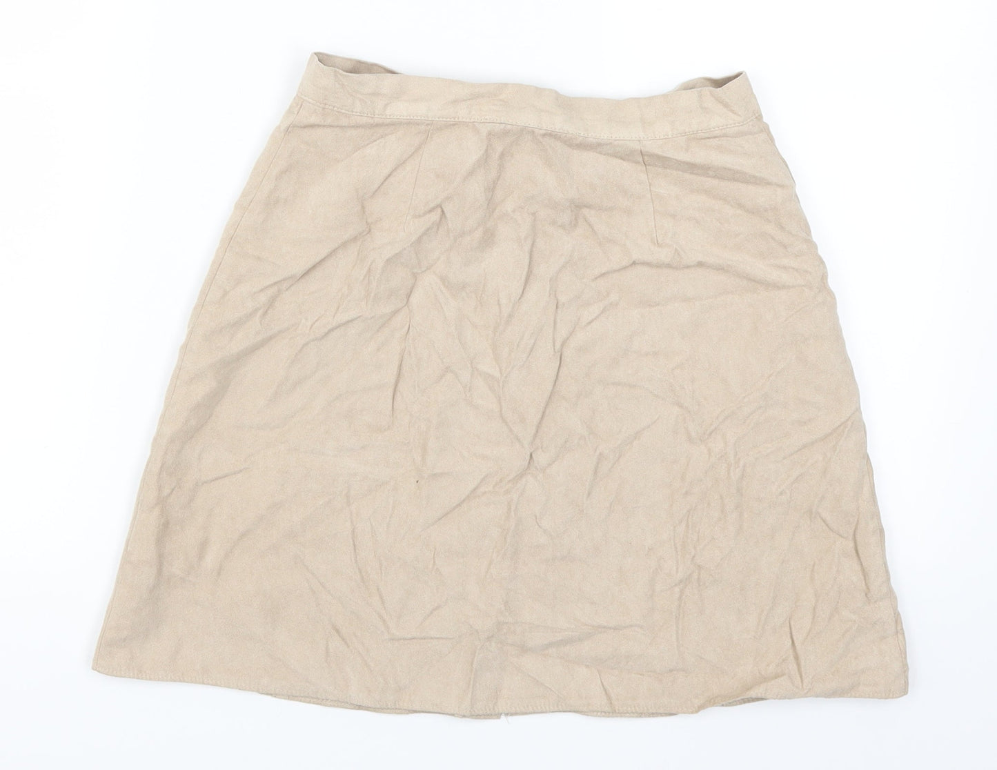 Atmosphere Womens Beige   A-Line Skirt Size 8
