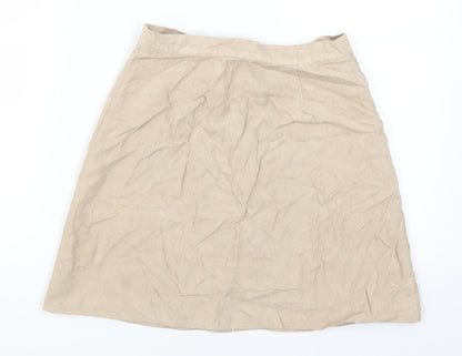 Atmosphere Womens Beige   A-Line Skirt Size 8
