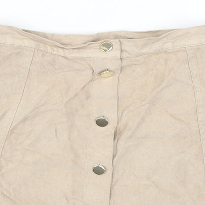 Atmosphere Womens Beige   A-Line Skirt Size 8