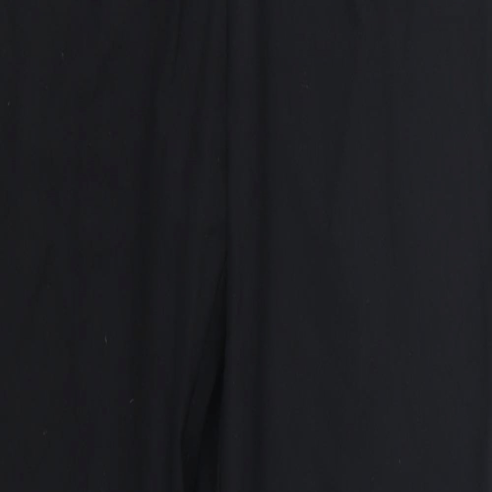 Womens UK Size 10 Marks and Spencer Regular Fit  Black Trousers