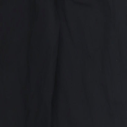 Womens UK Size 10 Marks and Spencer Regular Fit  Black Trousers