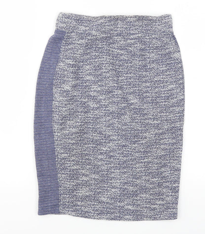 Marine Layer Womens Blue   Straight & Pencil Skirt Size S