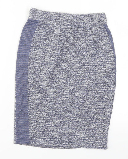 Marine Layer Womens Blue   Straight & Pencil Skirt Size S