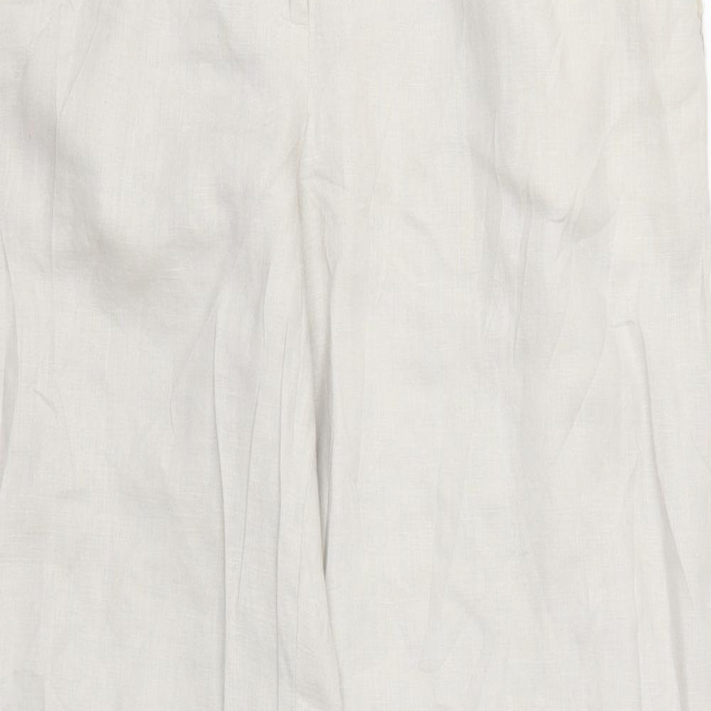 Per Una Womens Beige   Trousers  Size 14 L31 in