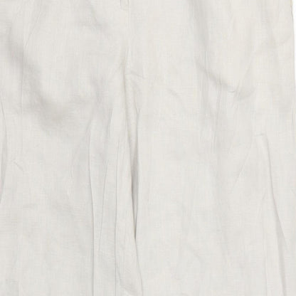 Per Una Womens Beige   Trousers  Size 14 L31 in