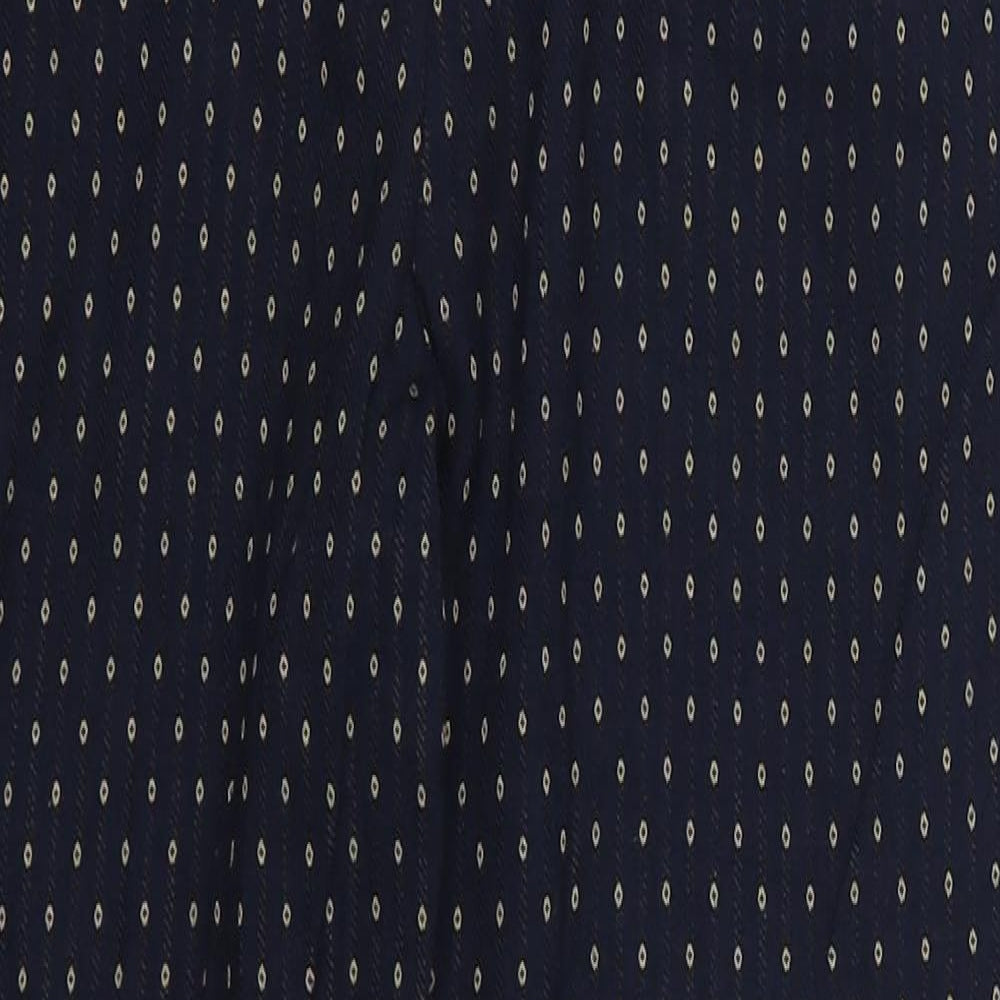 Womens UK Size 10 Bonmarché Regular Fit  Blue Trousers